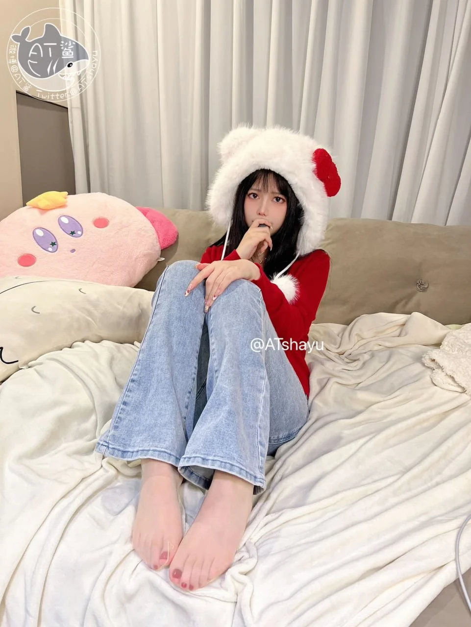 AT鲨 - 圣诞女友 [98P,2V-34MB] tg@simisebaisi 【丝足阁】004.webp